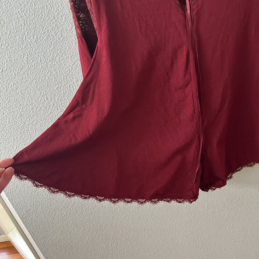 NWT Widow Dolls Kill Whispering Wind Romper XL Burgundy Goth Punk Witchy - Picture 6 of 7